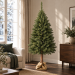 VAL D'ISÈRE Épicéa — Sapin de Noël artificiel 180 cm sur tronc, aspect naturel