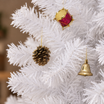 MEGÈVE Prêt-à-décorer — Sapin de Noël artificiel 180 cm avec décorations incluses